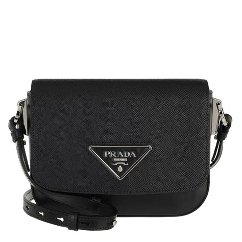 prada monochrome logo leather crossbody|authentic prada crossbody.